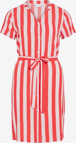 VILA Blousejurk 'VIIda Paya' in Rood: voorkant