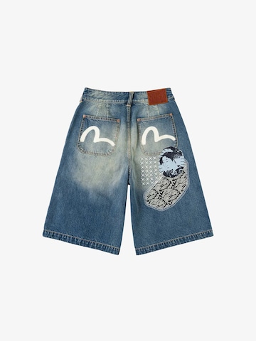 Evisu Regular Shorts in Blau