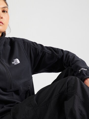 THE NORTH FACE Sweter sportowy 'POLARTEC 100' w kolorze czarny