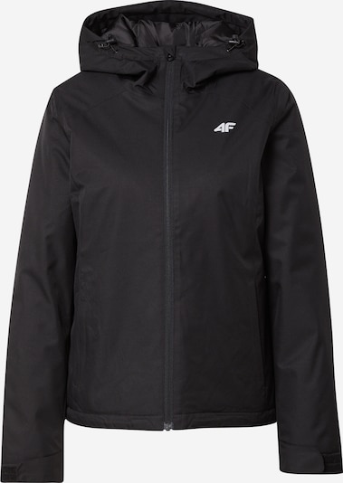 4F Veste outdoor en noir / blanc, Vue avec produit