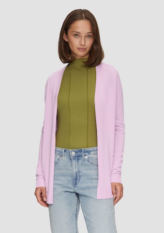 s.Oliver Gebreid vest in Lila: voorkant
