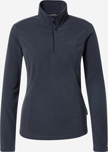 JACK WOLFSKIN Sweatshirt 'GECKO' in graphit, Produktansicht