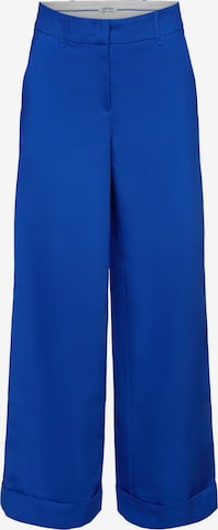 Wide Leg Pantalon ESPRIT en bleu : devant