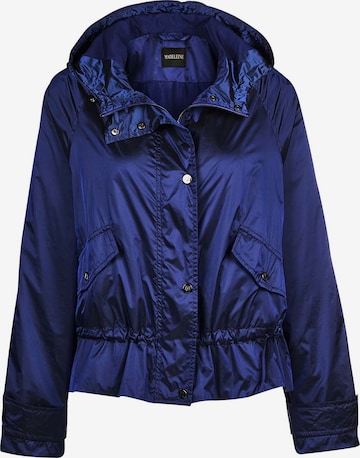 Veste mi-saison MADELEINE en bleu : devant