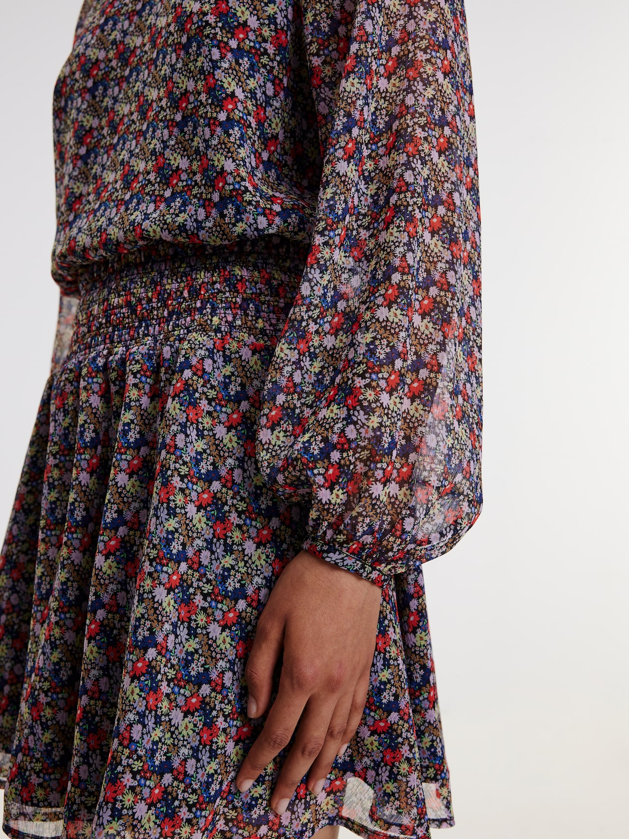 EDITED Chemisier ' Neele' mélange de couleurs