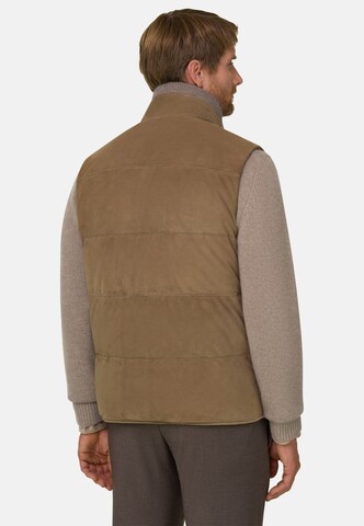 Boggi Milano Vest in Beige: back