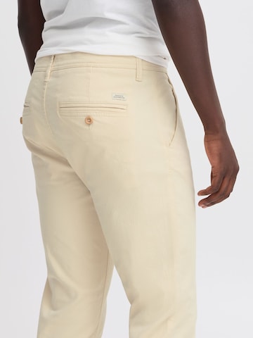 BLEND Slimfit Chinohose 'Natan' in Beige