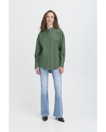 ICHI Blouse in Green