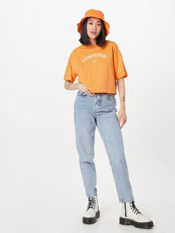 CONVERSE - Camiseta en naranja