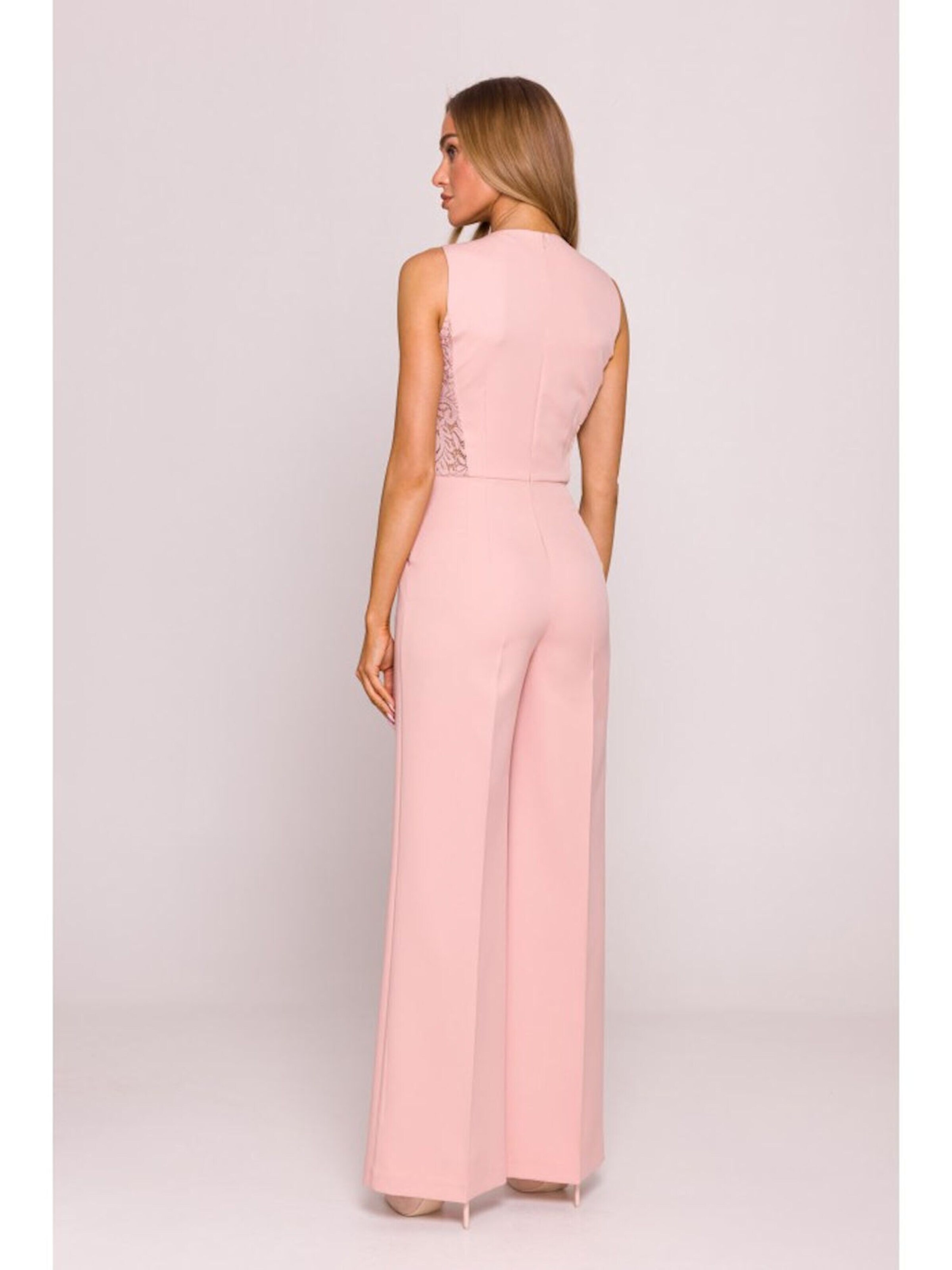 Numoco Jumpsuit 'Overall Eva' in Pink