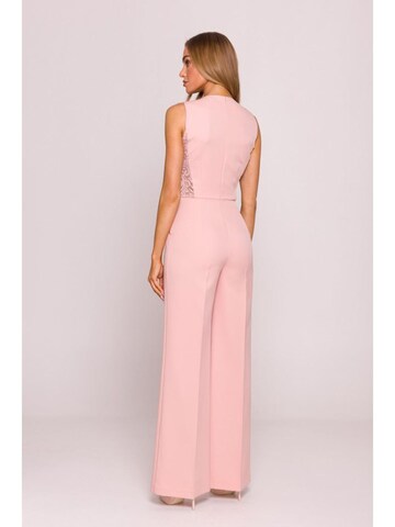 Numoco Jumpsuit 'Overall Eva' in Pink