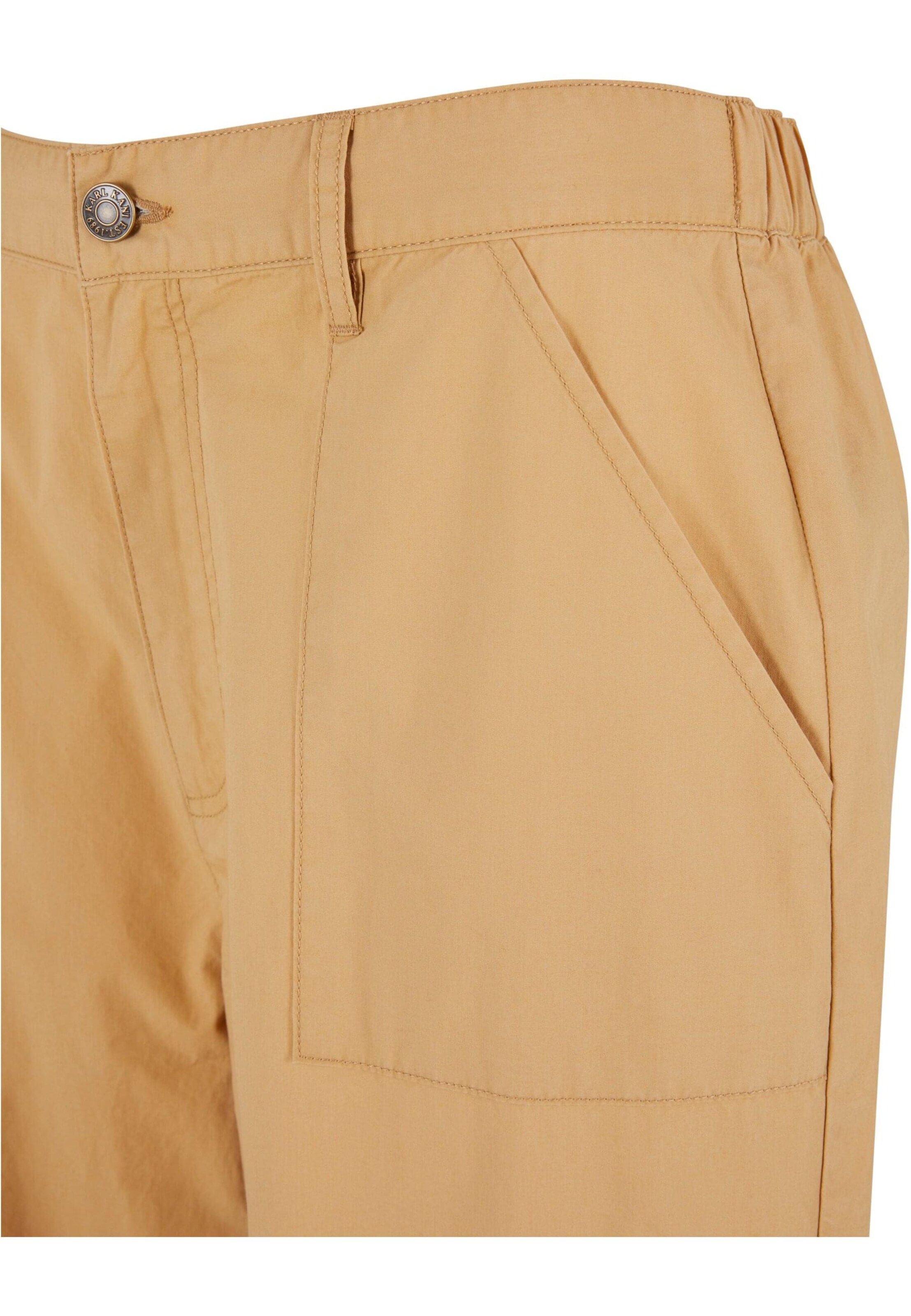 Karl Kani Loose fit Cargo trousers in Beige