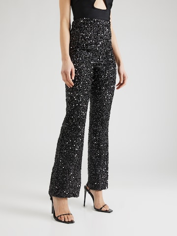 Bardot Flared Pants 'BAROL' in Black: front