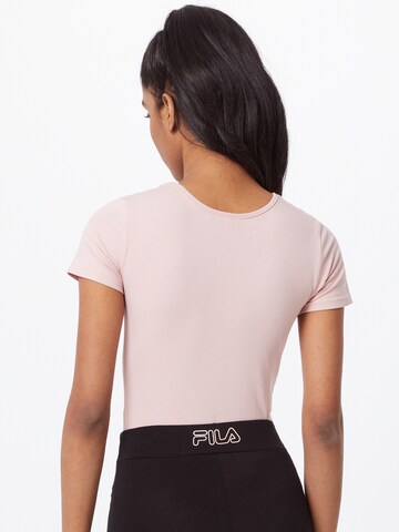 FILA Shirt bodysuit in Pink