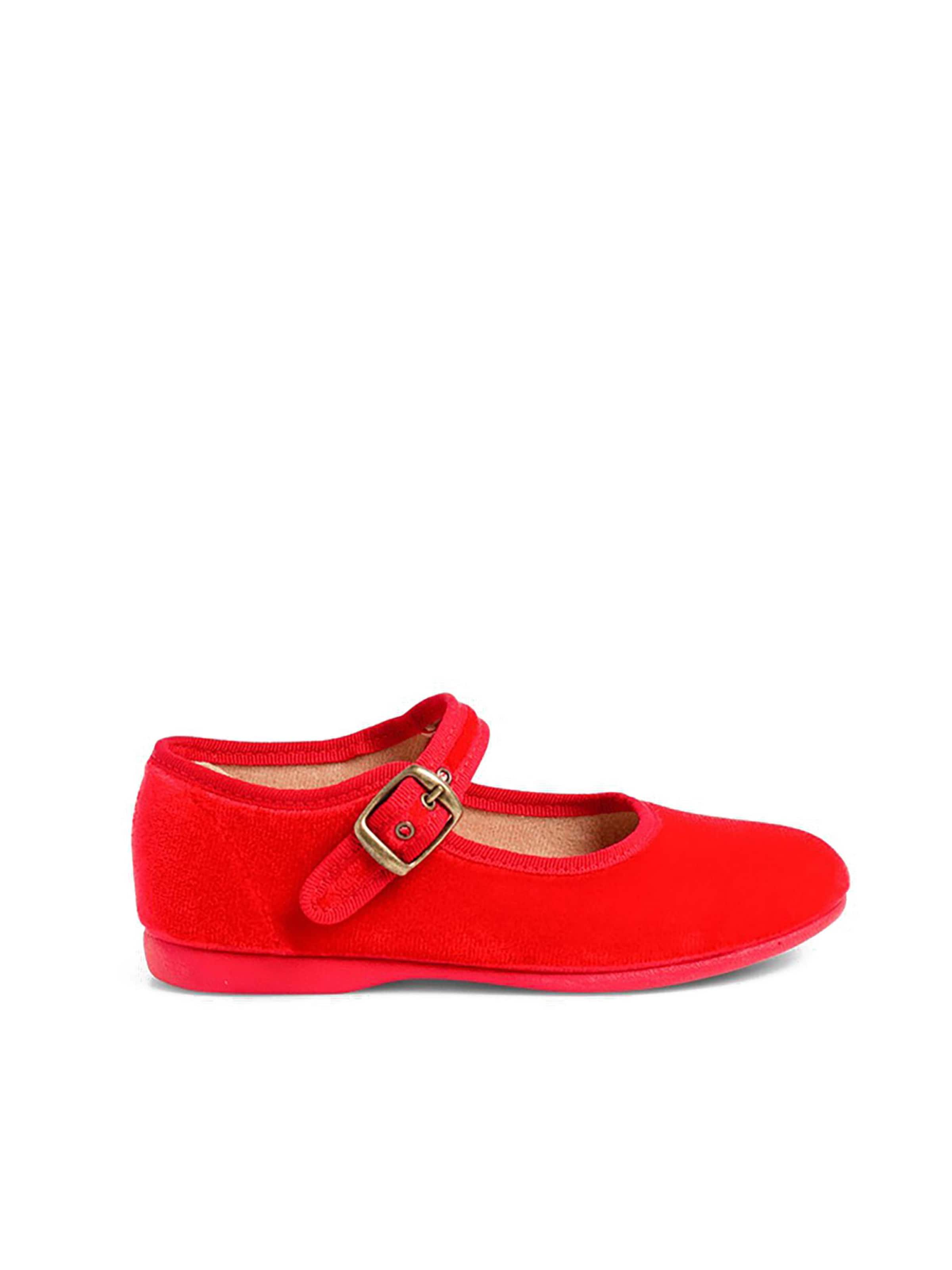 Pisamonas - Zapatos bajos en rojo