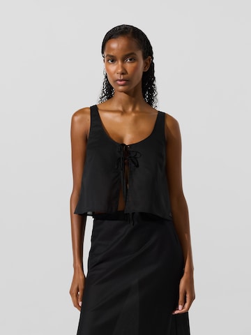 Karl Lagerfeld Top - Čierna: predná strana