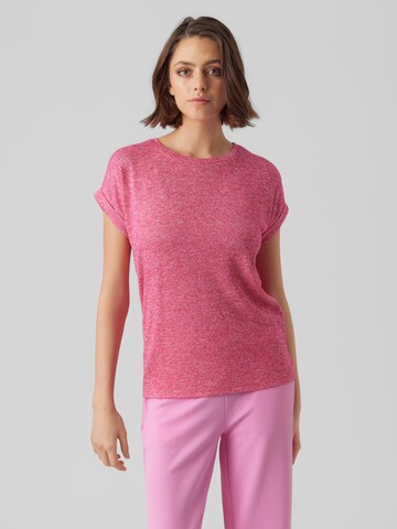 VERO MODA Sweter 'BRIANNA' w kolorze różowy: przód