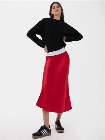 Jupe Hiccup en rouge