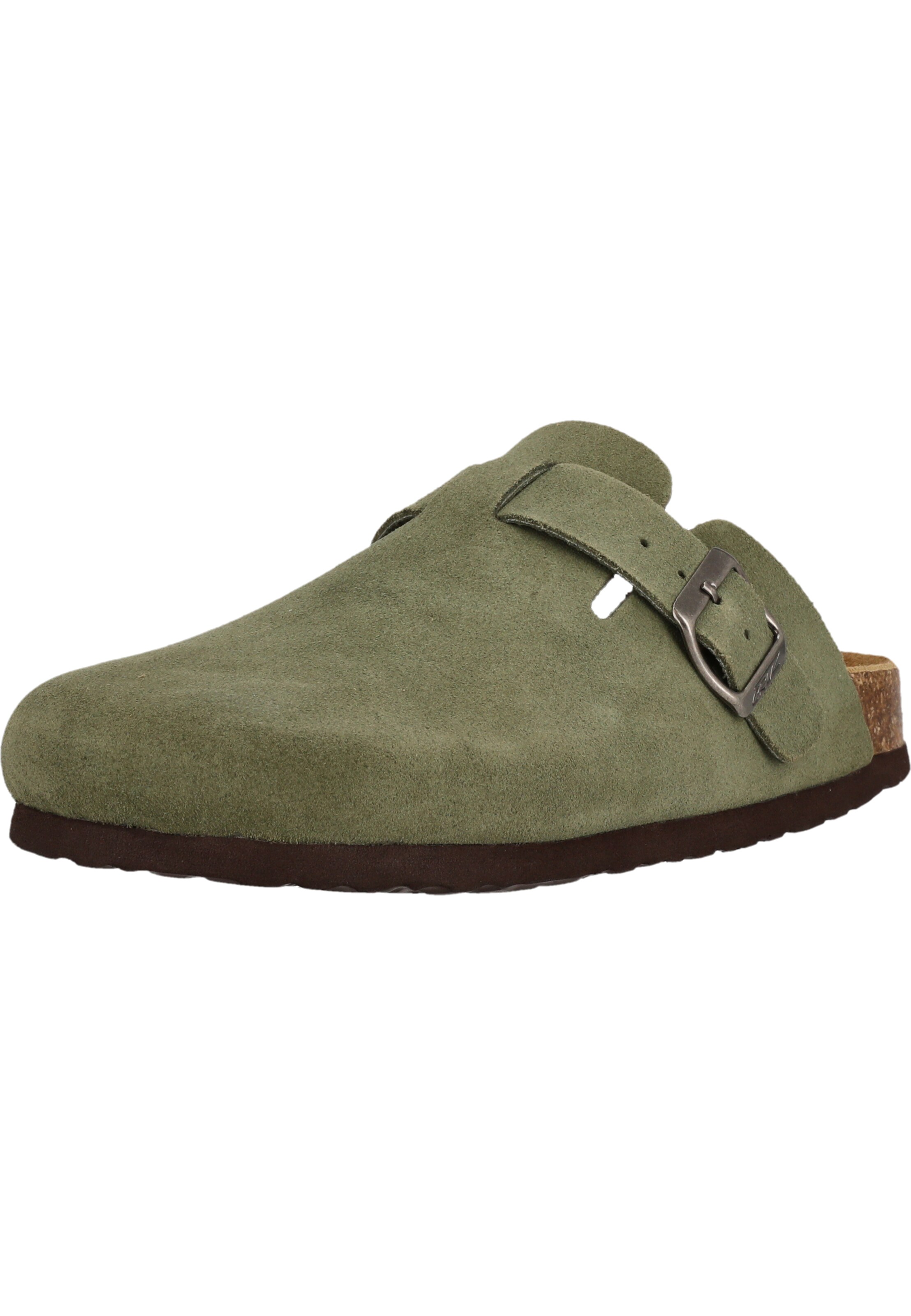 Cruz Mule 'Corwin' in Green: front