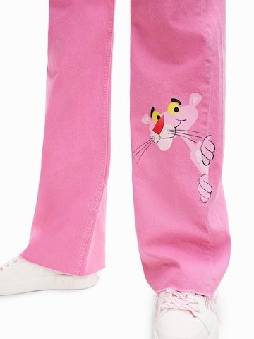 Desigual Loose fit Jeans 'PINK PANTHER' in Pink