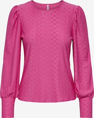 ONLY Blouse 'ONLSandra' in Roze: voorkant