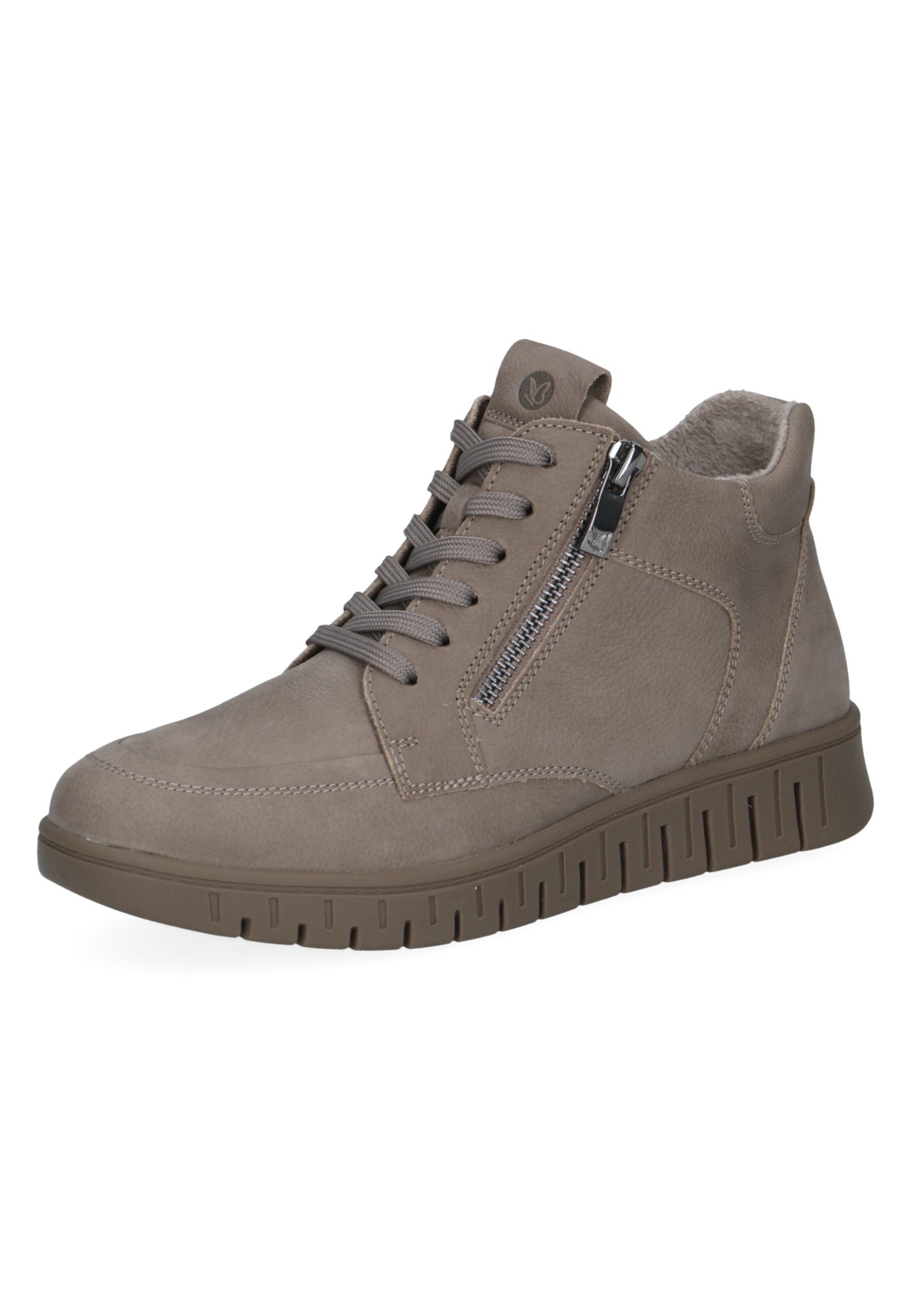 CAPRICE - Botim com fivela em cinzento: frente
