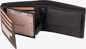 Benthill Wallet in Black: front