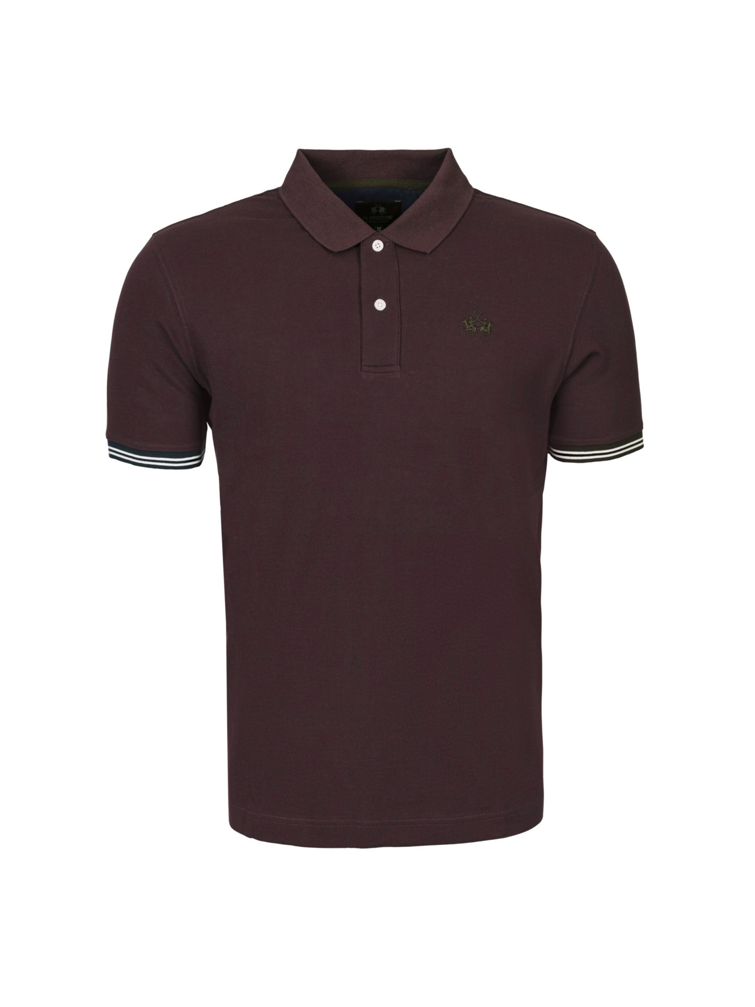 T-Shirt 'MBP011' La Martina en rouge : devant