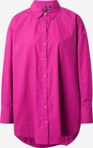 VERO MODA Blus 'BIANCA' i rosa: framsida