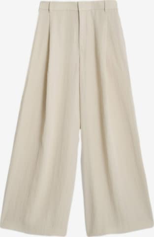 Wide Leg Pantalon à pince Bhoem en beige : devant