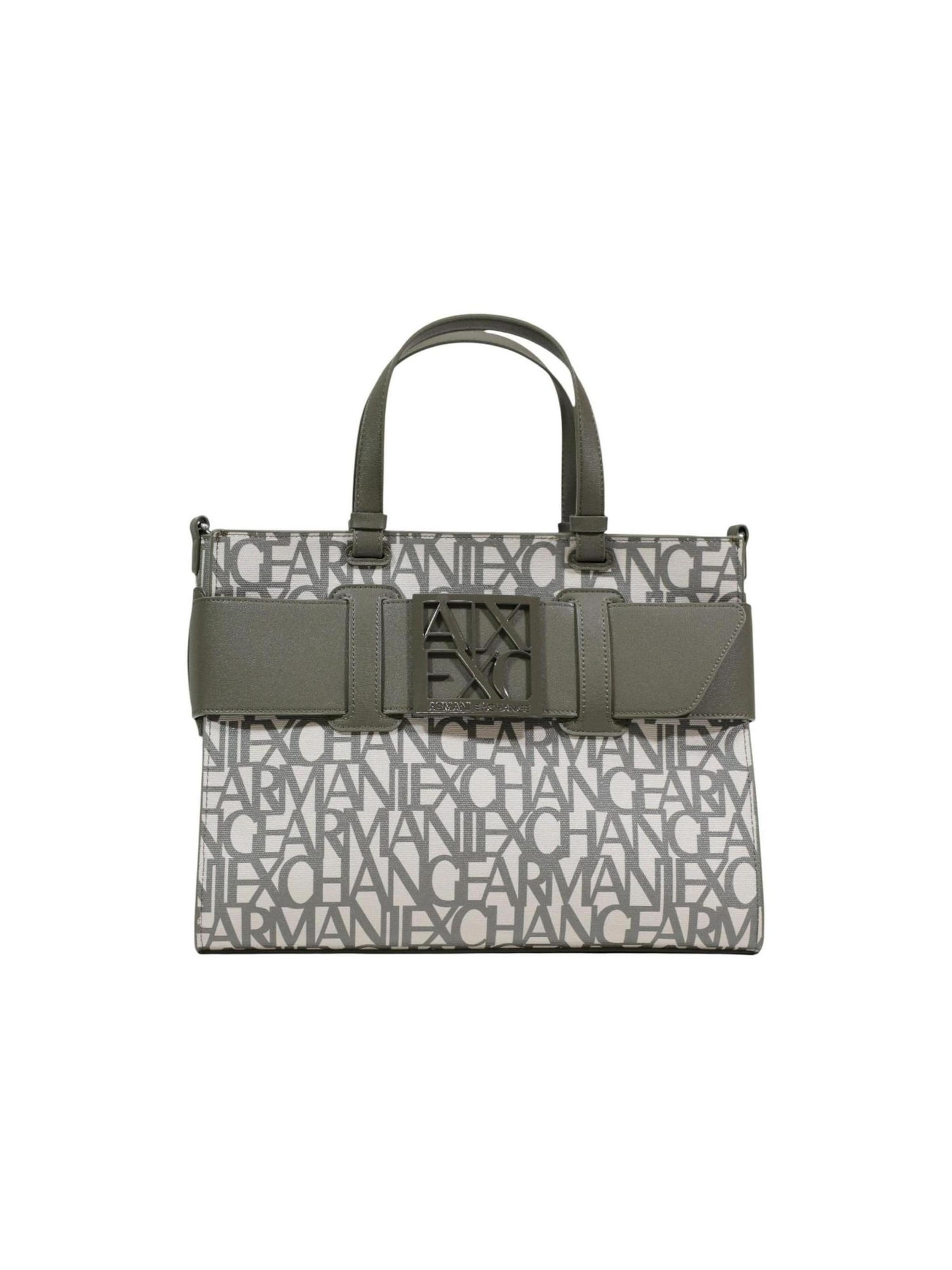 ARMANI EXCHANGE Schoudertas '942689 3F742' in Groen: voorkant