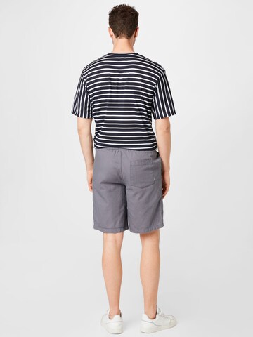 !Solid Regular Broek in Grijs