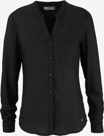AJC Bluse in Schwarz: Vorderseite