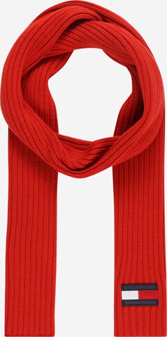 TOMMY HILFIGER Sjaal in Rood: voorkant