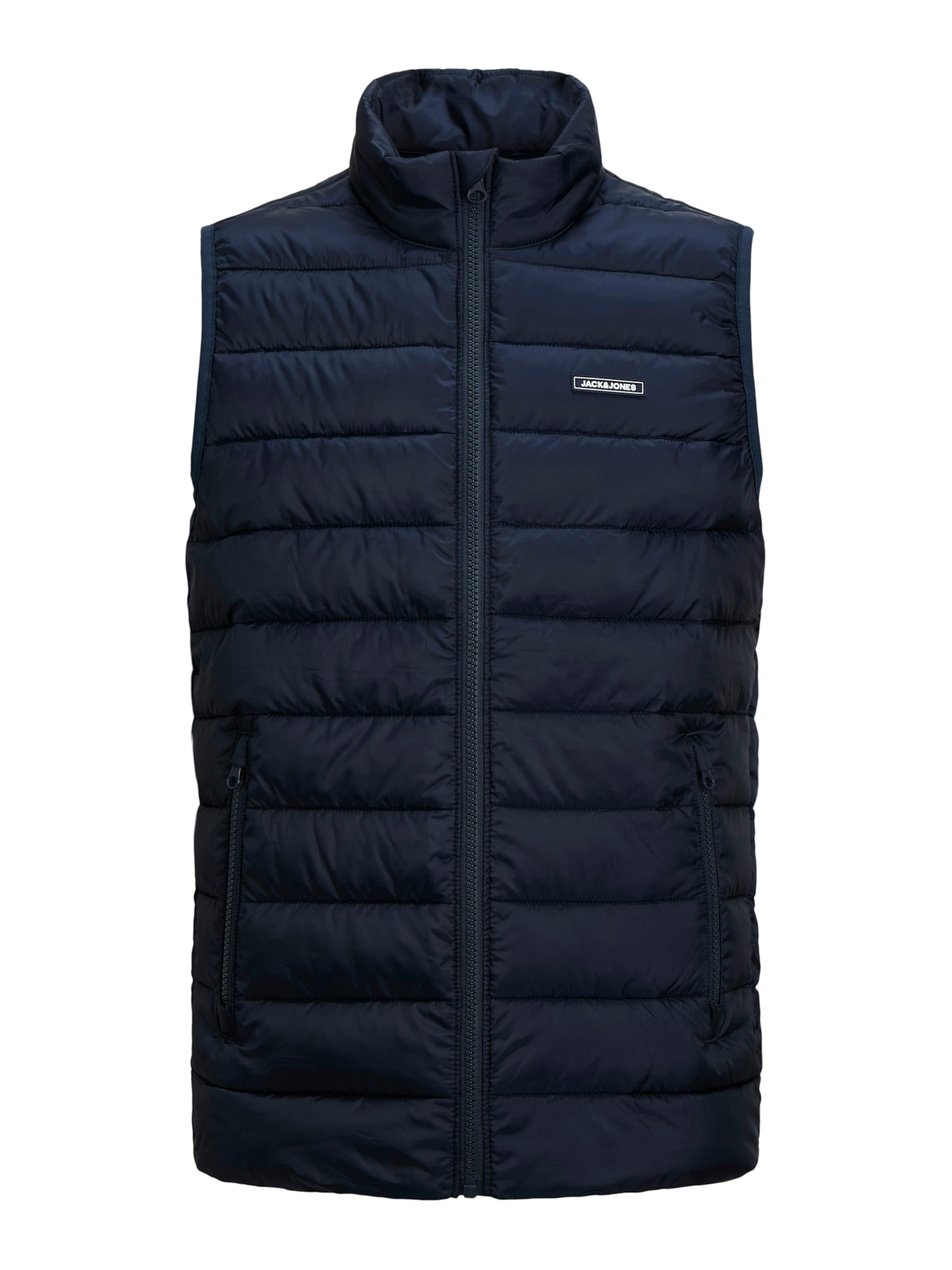 Gilet 'JJLOUIS' Jack & Jones Junior en bleu : devant