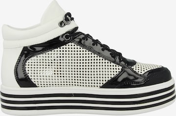 Sneaker înalt 'Novara 04' de la GERRY WEBER pe negru