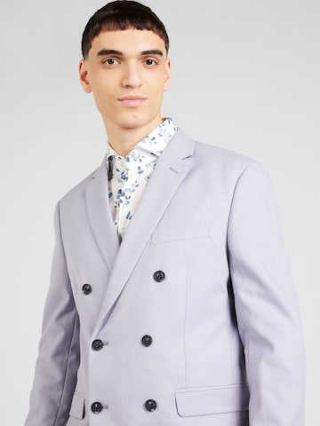 TOPMAN - Ajuste regular Chaqueta saco en azul