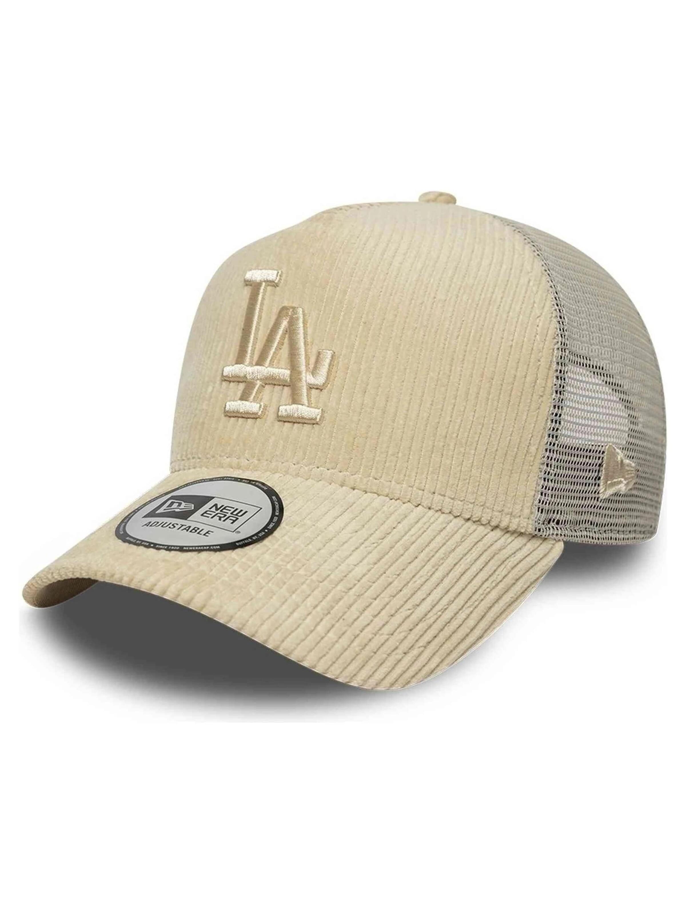 NEW ERA - Gorra 'Gorra new era beige dodgers tonal cord trucker losdod' en beige