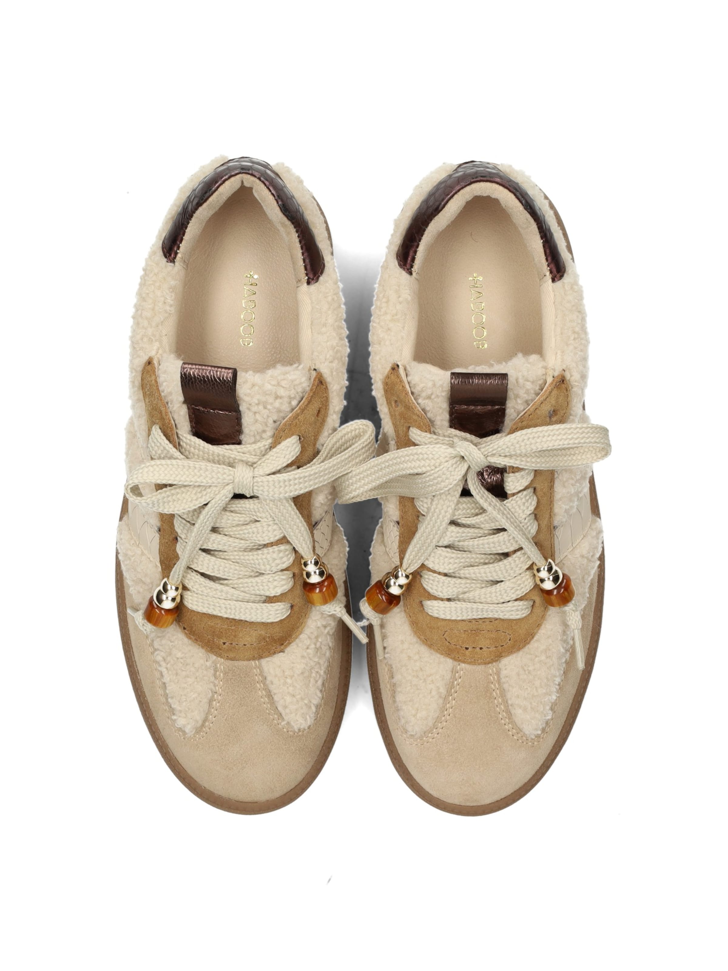 Haboob Sneakers laag 'SKYE' in Beige