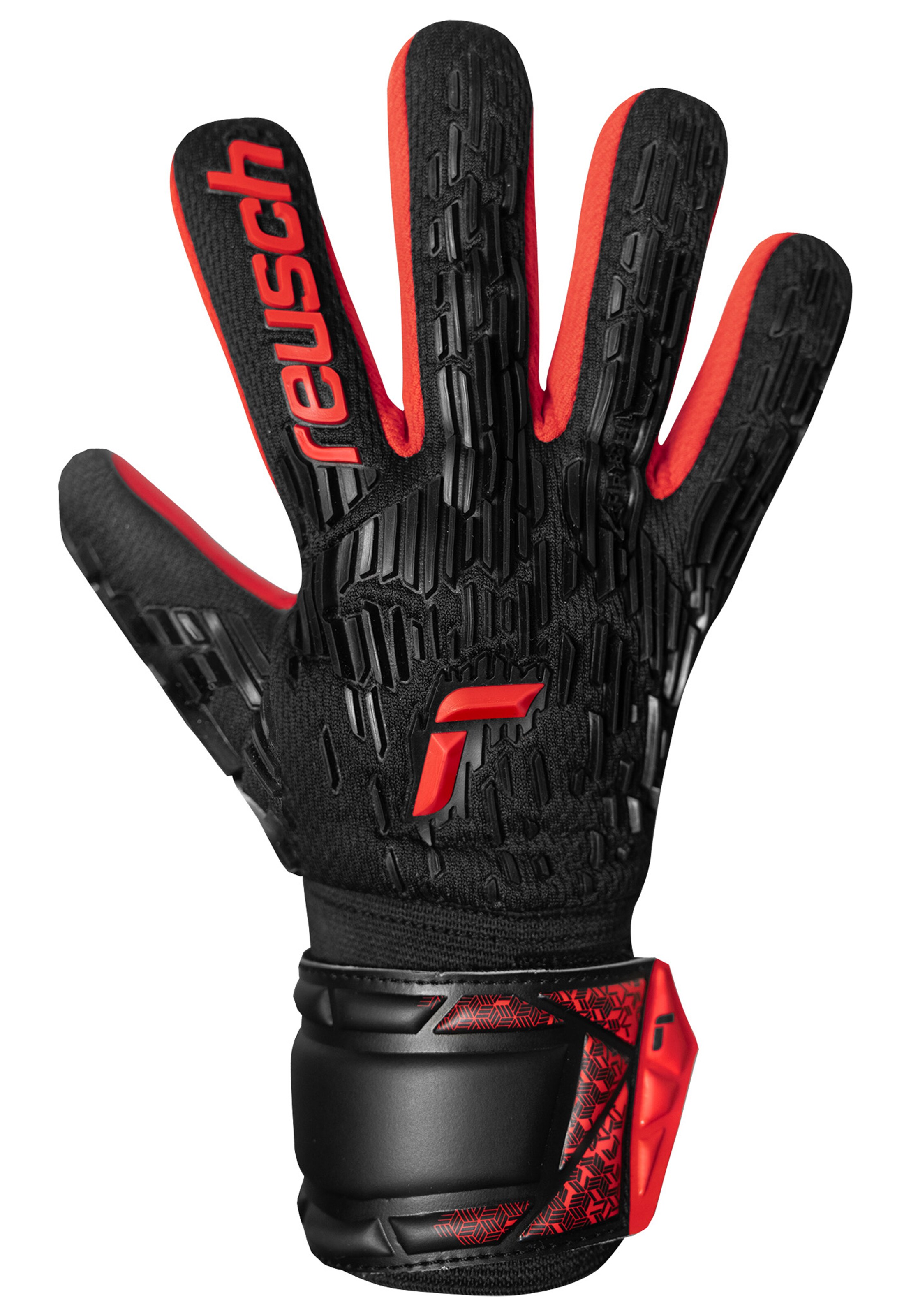 REUSCH Torwarthandschuhe 'Attrakt Freegel Silver NC' in Rot