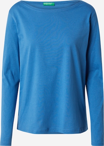 UNITED COLORS OF BENETTON Shirt in Blauw: voorkant