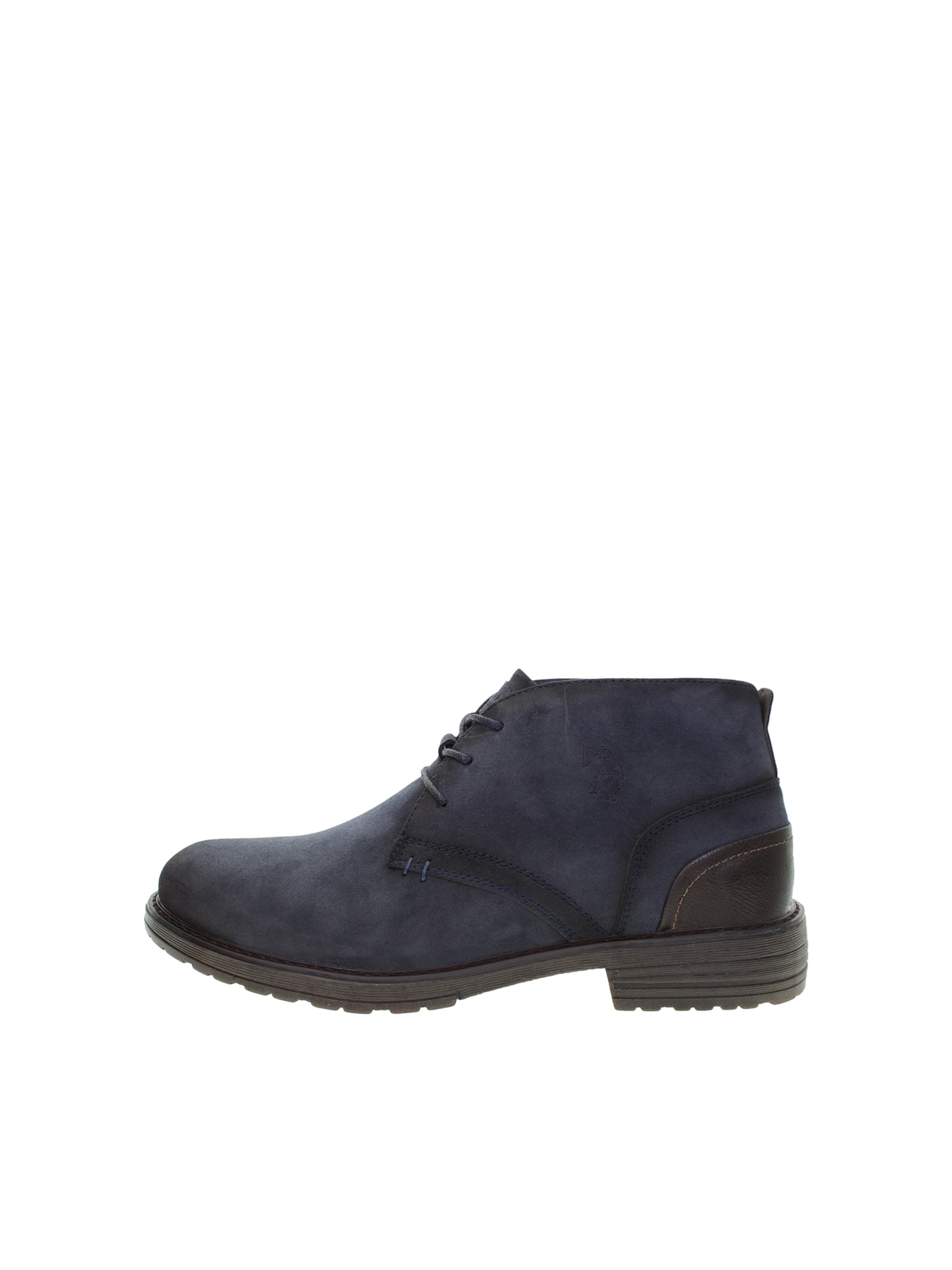 U.S. POLO ASSN. Chukka Boots 'Serge' in Blauw: voorkant