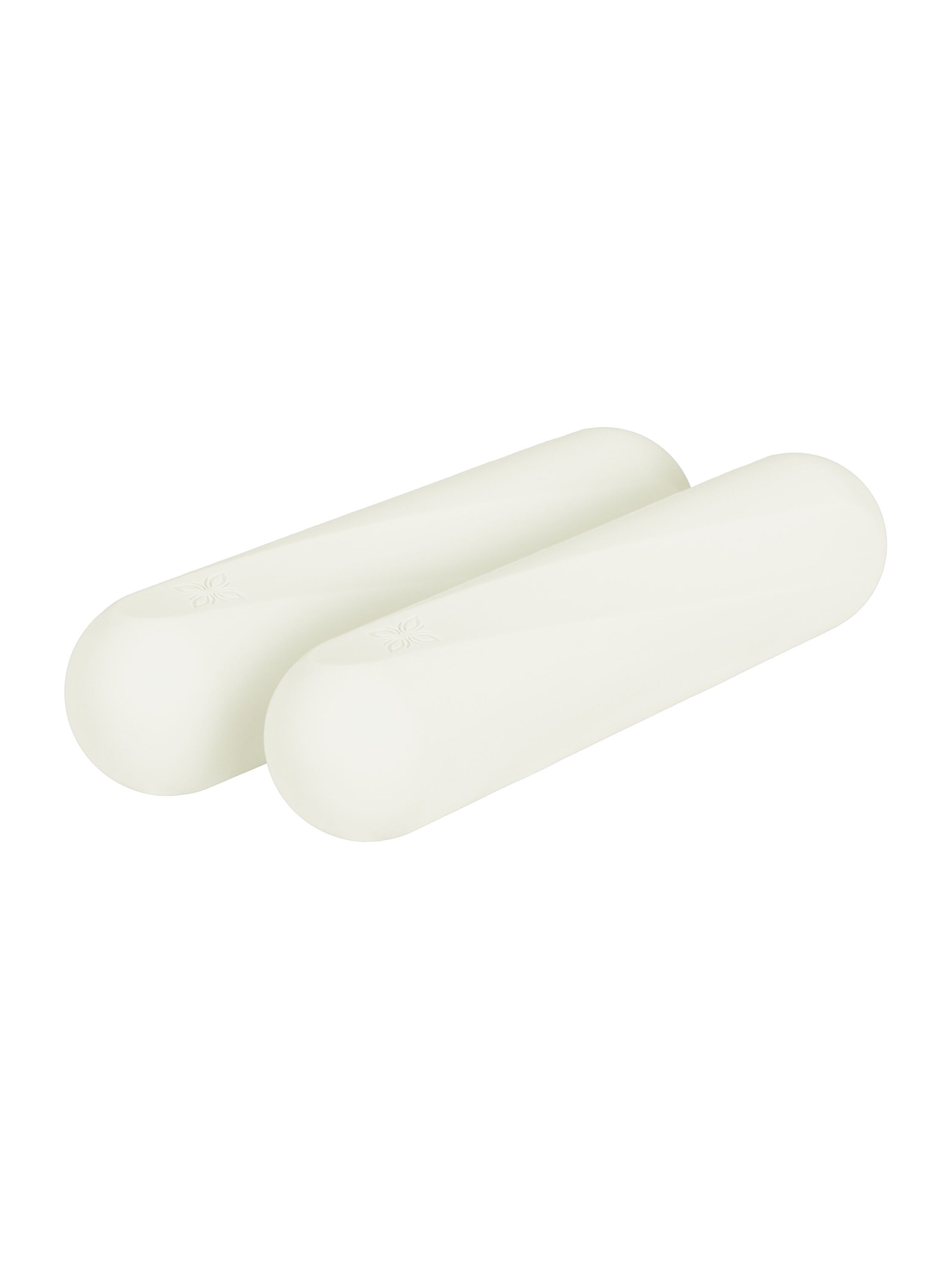 OMNANA Dumbbell 'HEROBAR™' in White: front