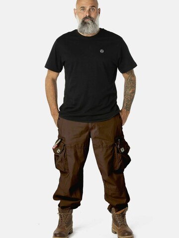 Molecule regular Cargobukser 'BAGGY' i brun