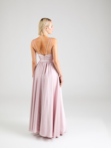 Robe de soirée SWING en rose