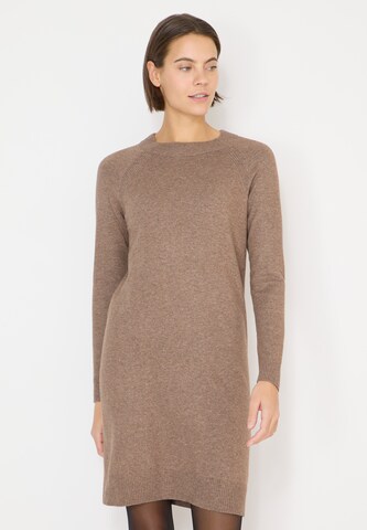 CECIL Strickkleid in Grau: Vorderseite