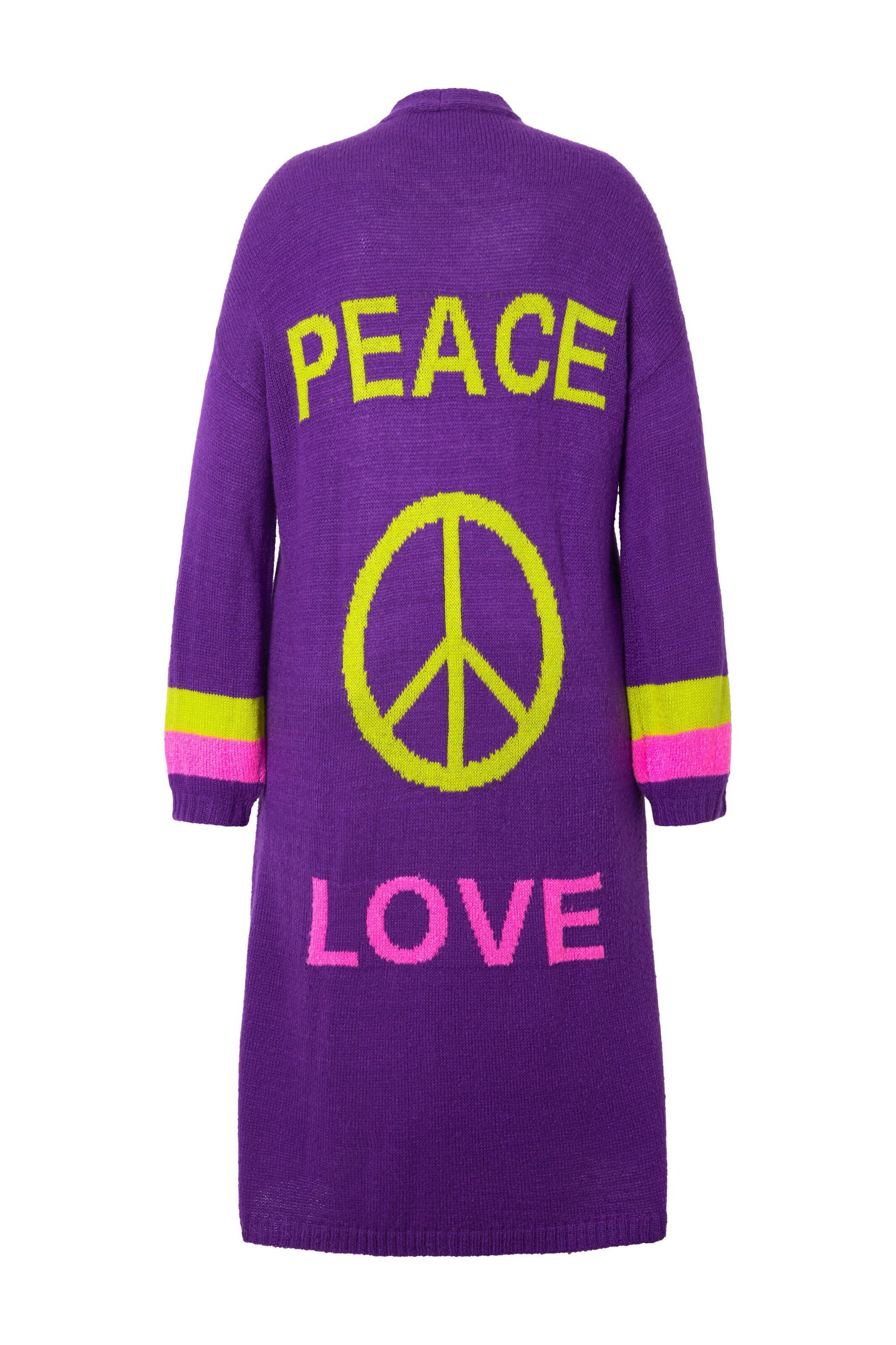 Angel of Style Knit cardigan in Purple