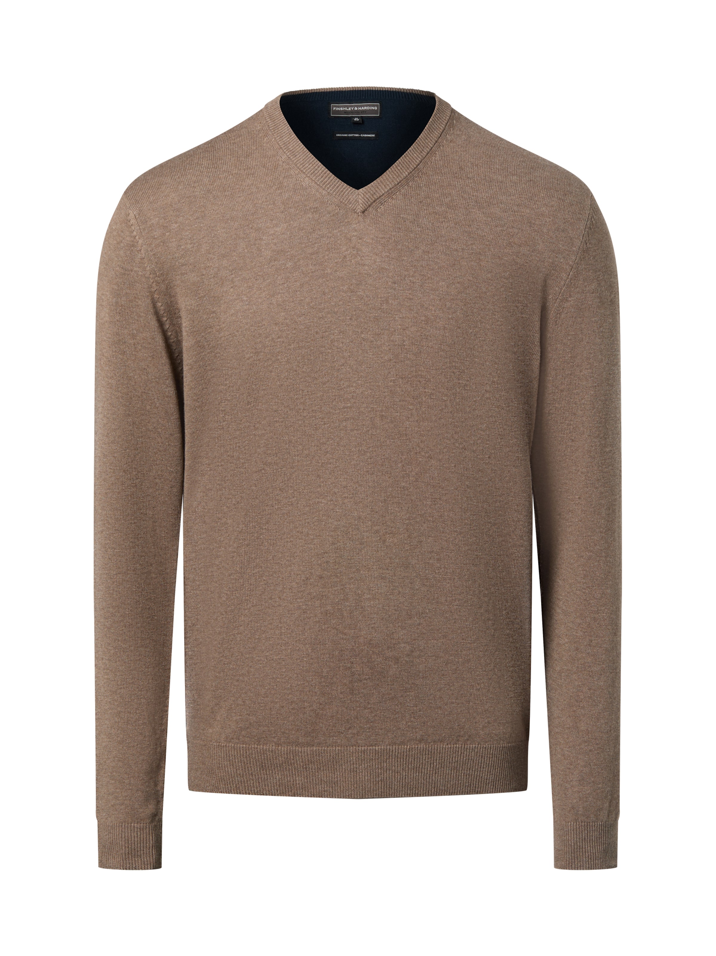 Finshley & Harding Pullover in Braun: Vorderseite