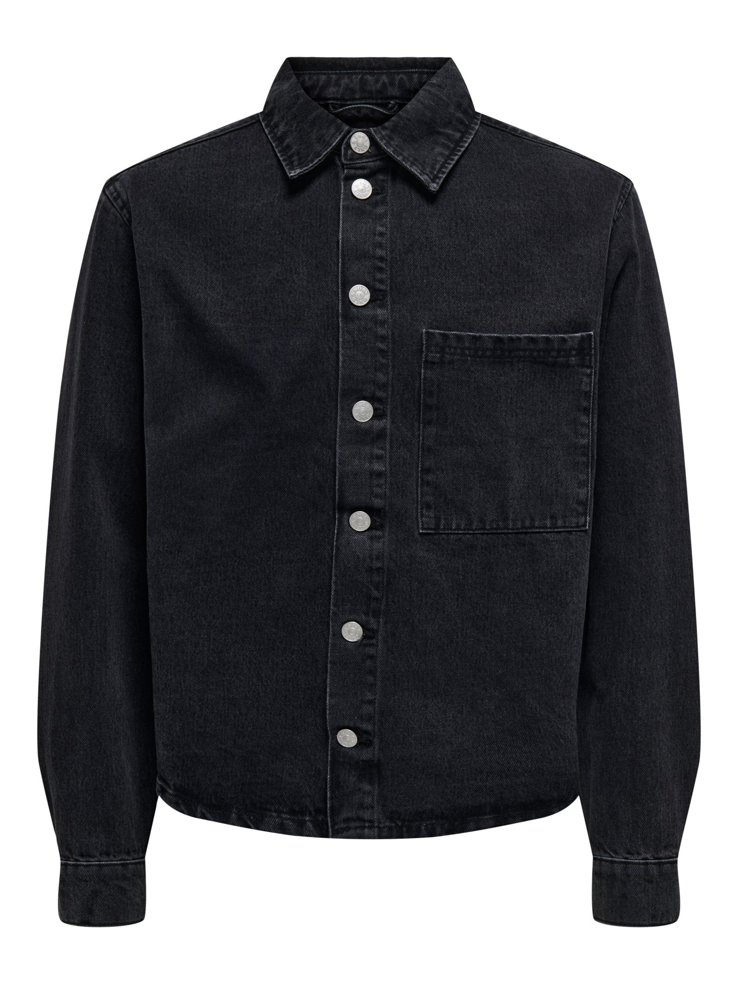 Only & Sons Overgangsjakke 'ONSSprick' i sort: forside