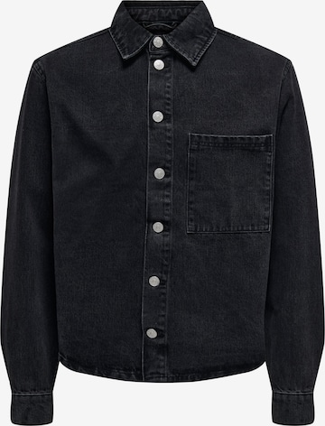 Only & Sons Between-Season Jacket 'ONSSprick' in Black: front
